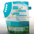 Liquid Stand up Plastic Bag with Spout for Cleaning/Washing Product